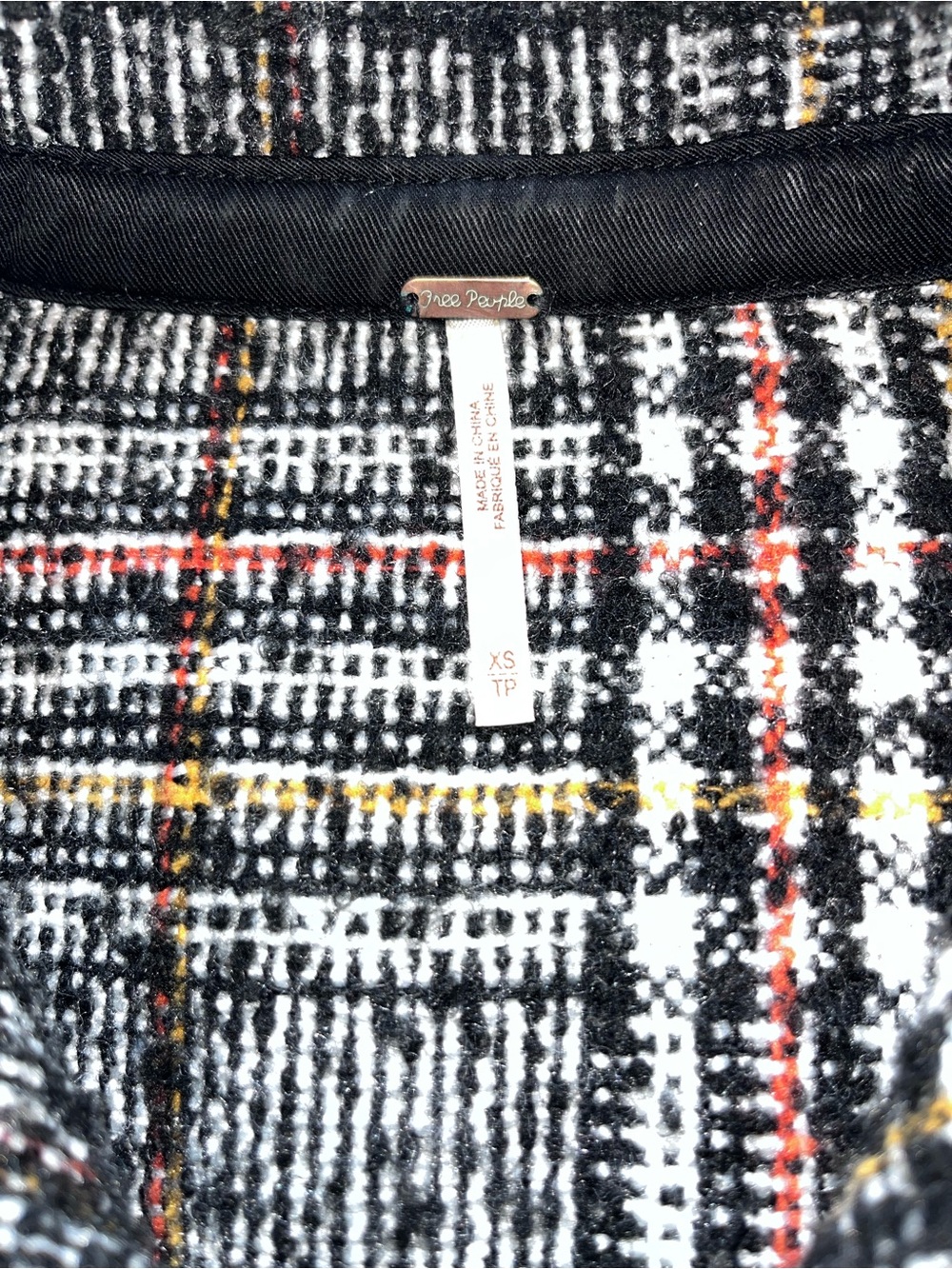 Free People Women’s Tweed Cropped Jacket - Picture 5 of 5